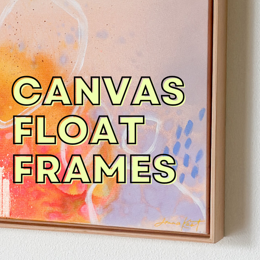 Floater Frame Add-On for Painting or Print