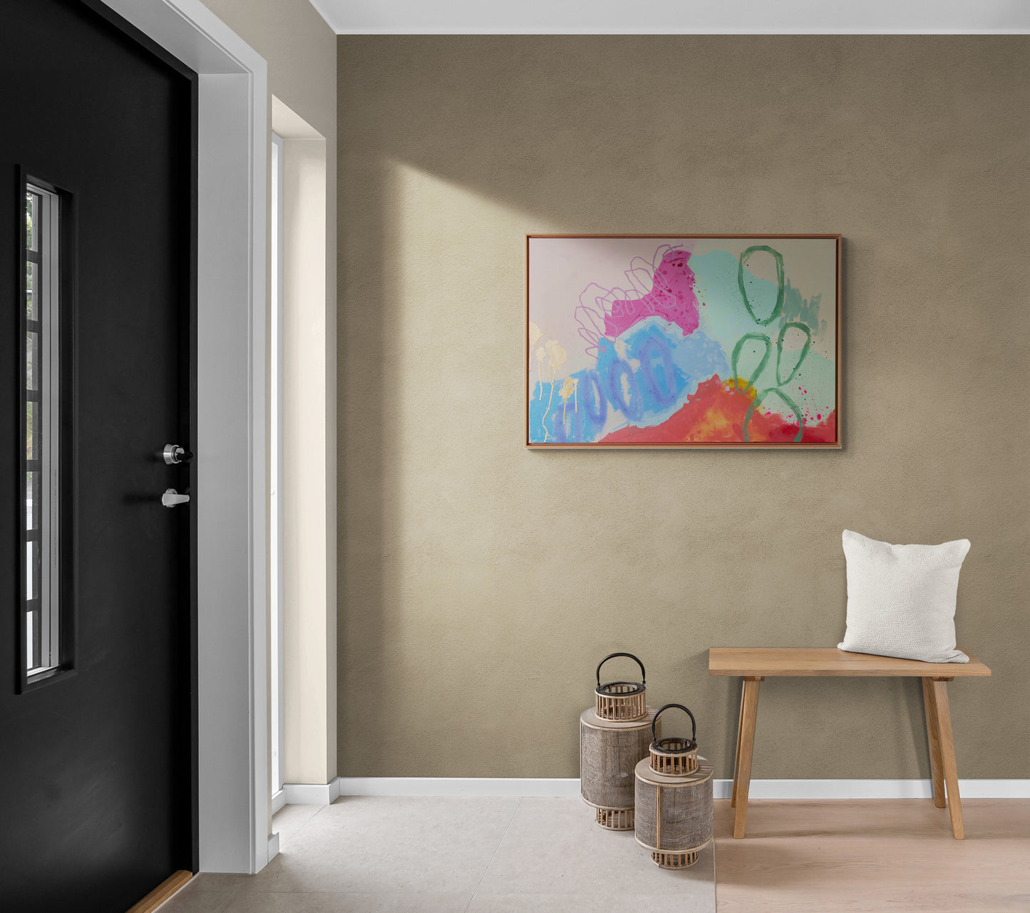 Burning Up, No Fever | 36x24 Inches