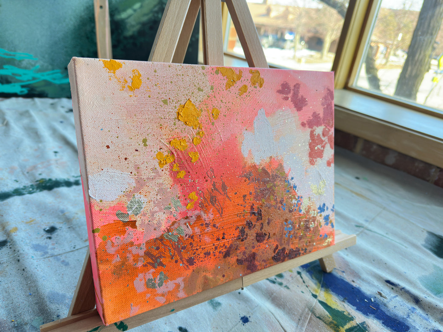 Evening Hydrangeas | 12x9 Inches