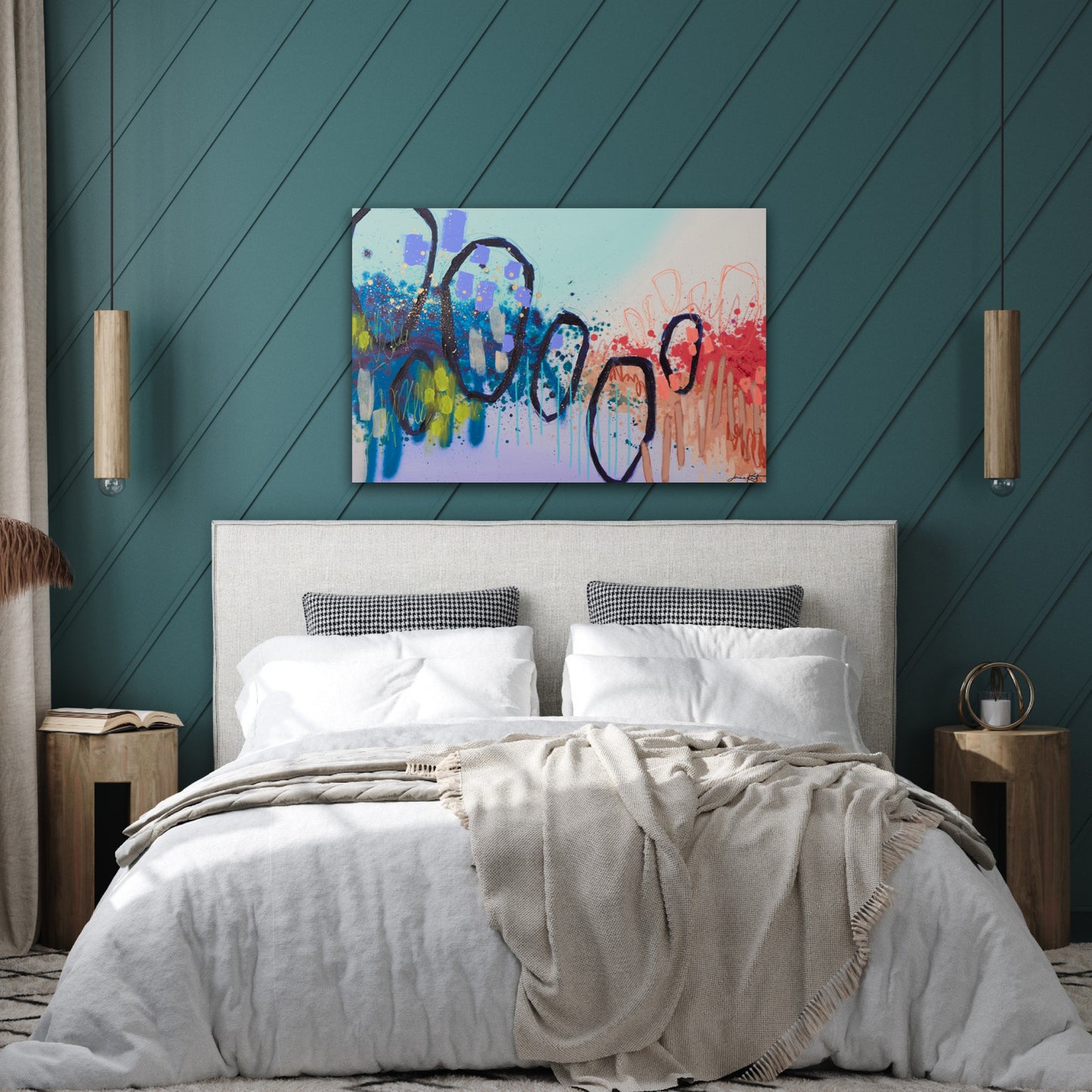 Stretch On Tip-Toes | 36x24 Inches