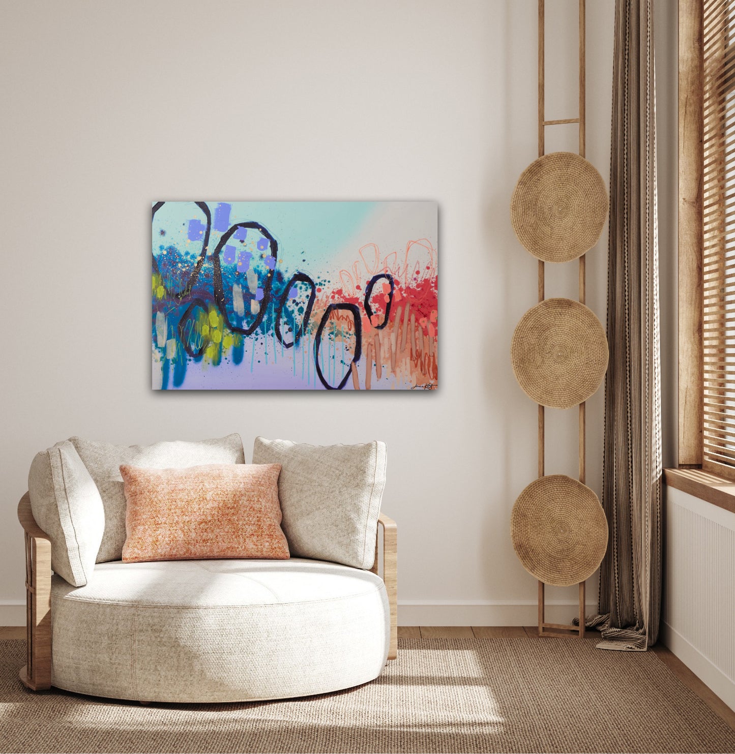 Stretch On Tip-Toes | 36x24 Inches