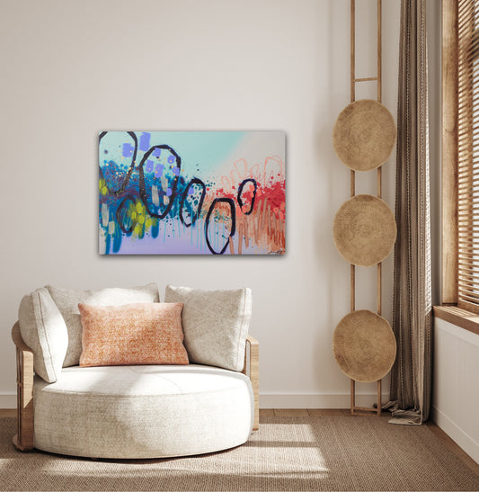 Stretch On Tip-Toes | 36x24 Inches