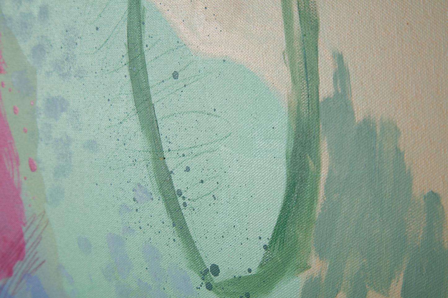 Burning Up, No Fever | 36x24 Inches