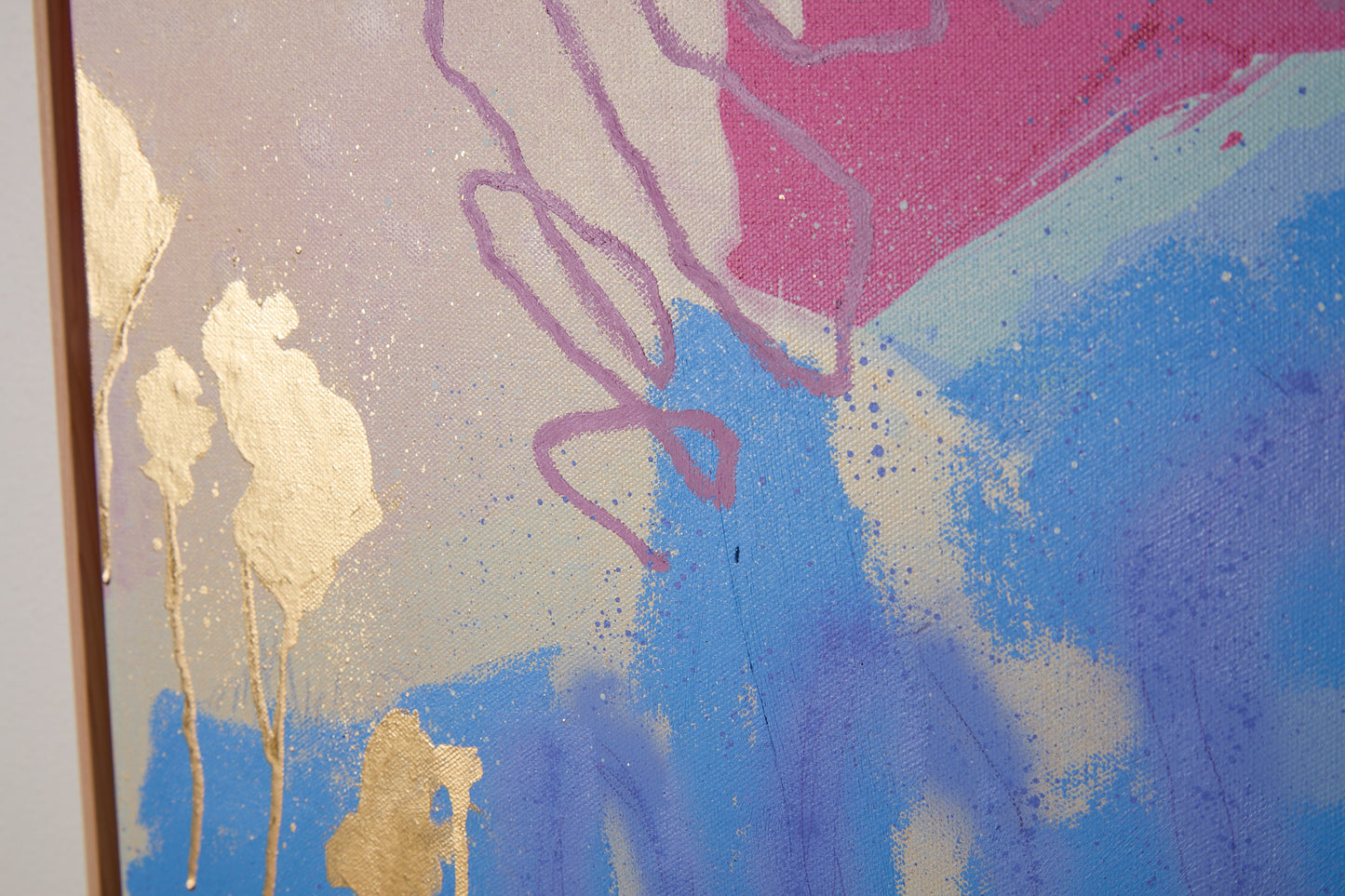 Burning Up, No Fever | 36x24 Inches