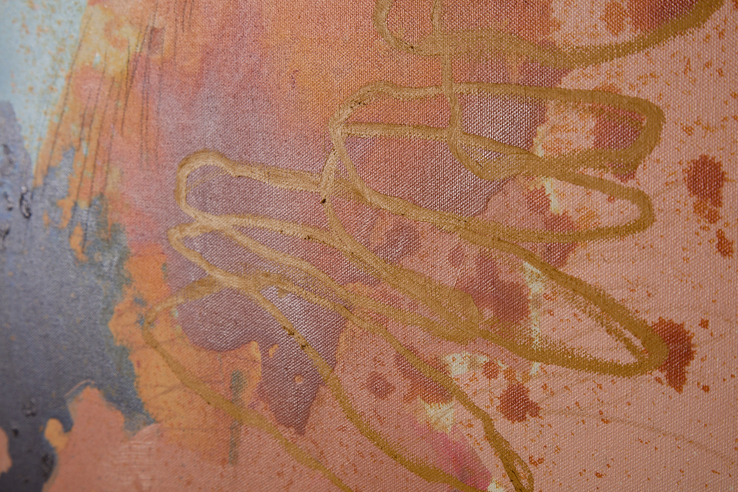 Chai At The Coffee Shop | 48x30 Inches