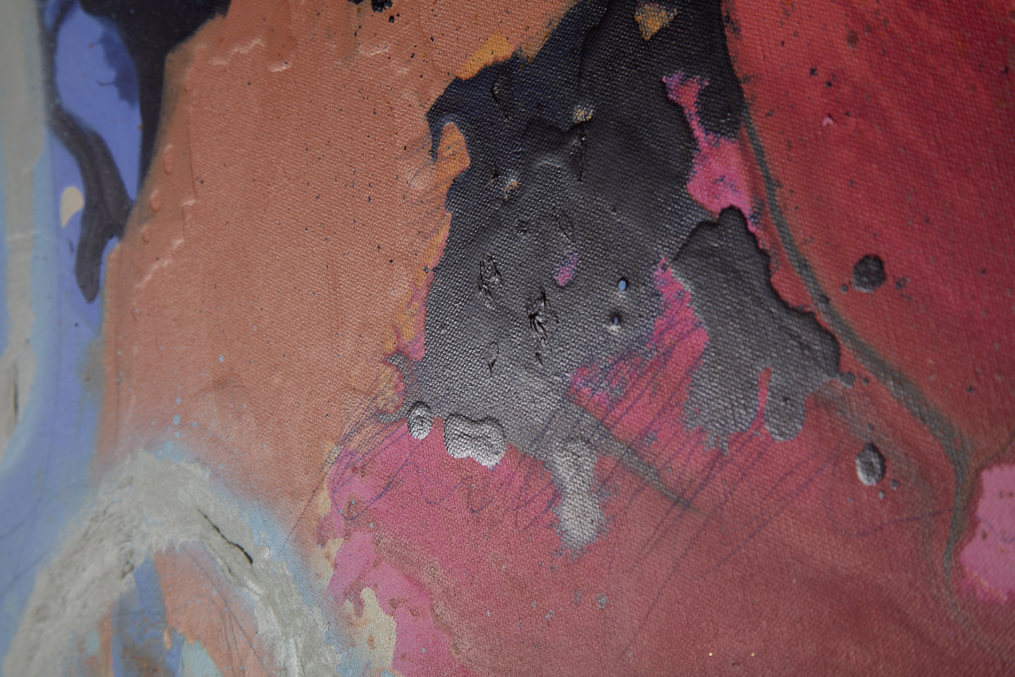 Chai At The Coffee Shop | 48x30 Inches