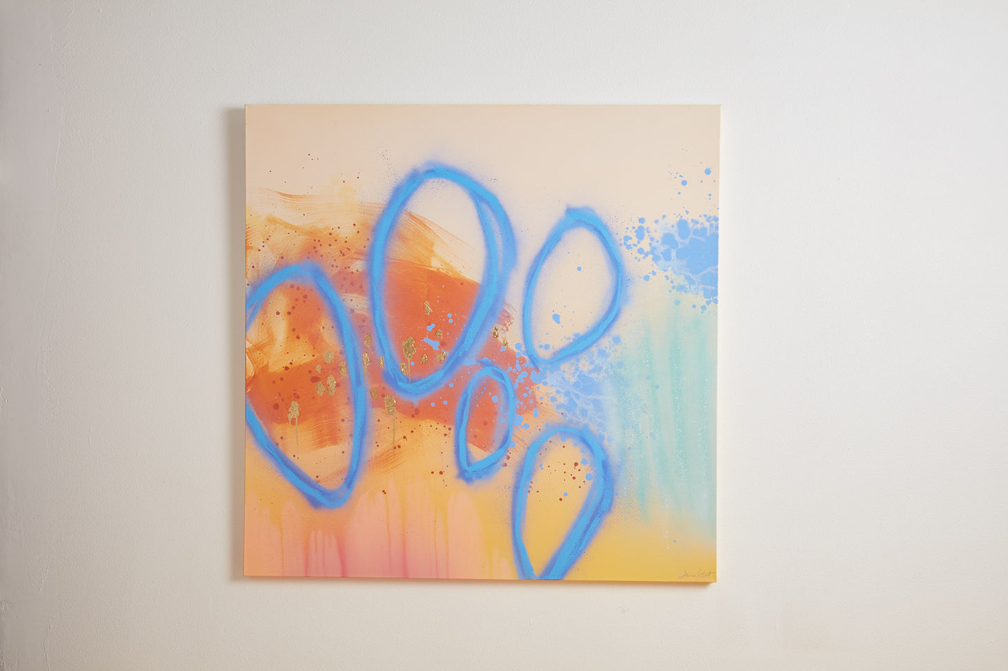 Worship The Golden Goddess | 48x48 Inches