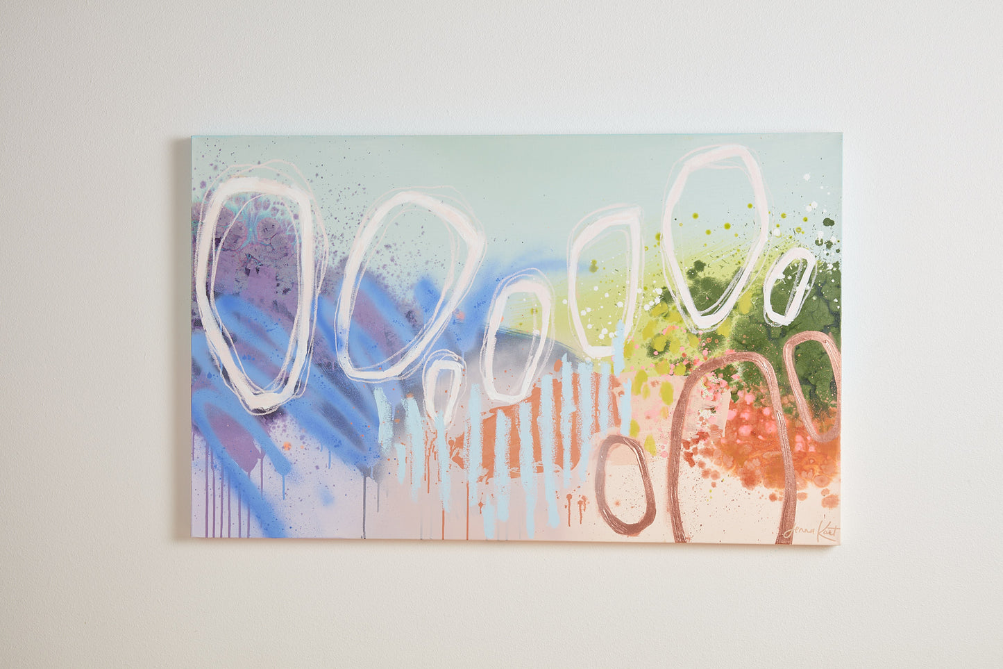 Let Go To Grow | 48x30 Inches