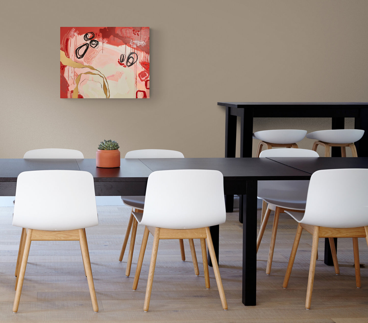 "Love In The Desert" Stretched Canvas Prints