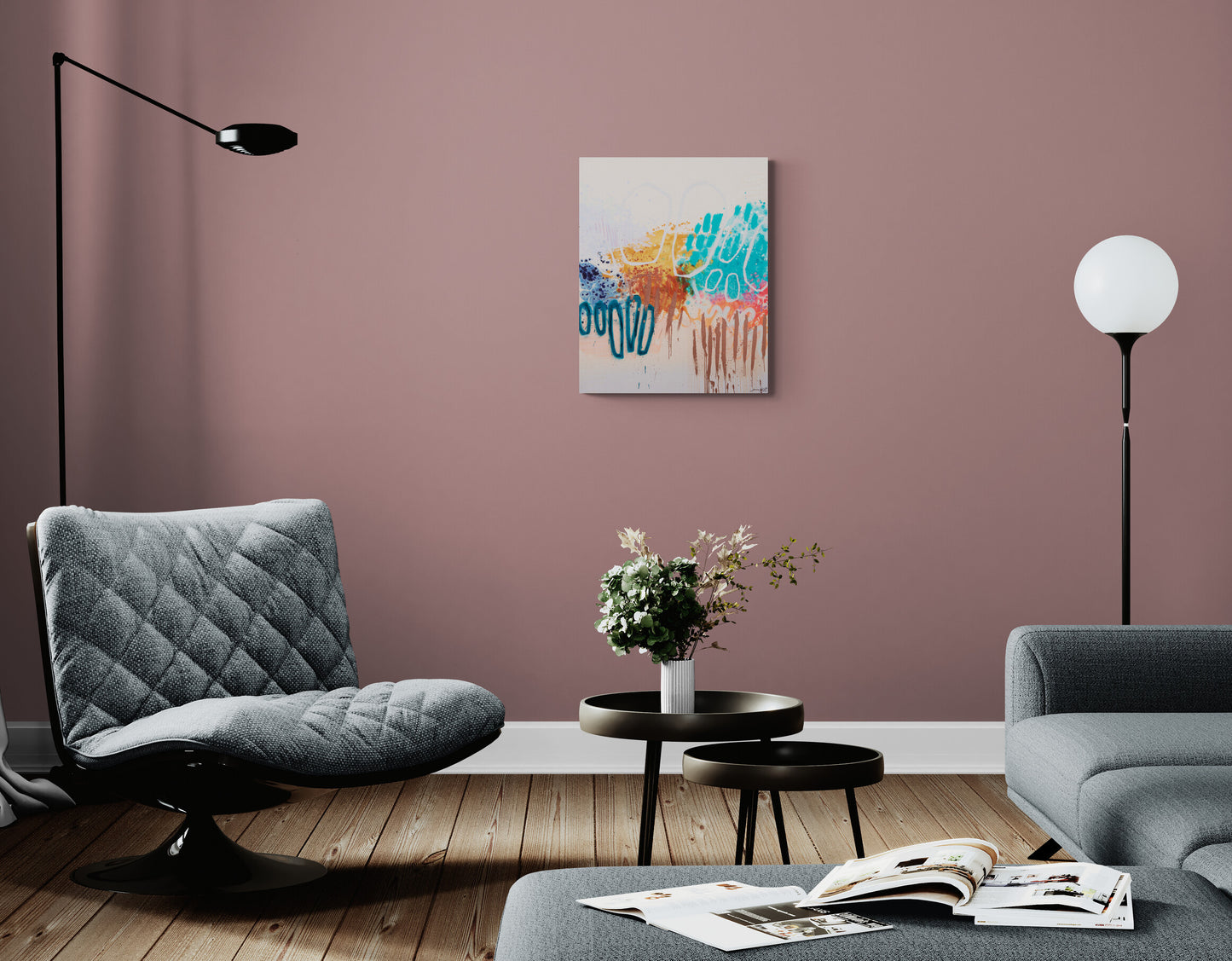 "Tell Me Sweet Things" Stretched Canvas Prints