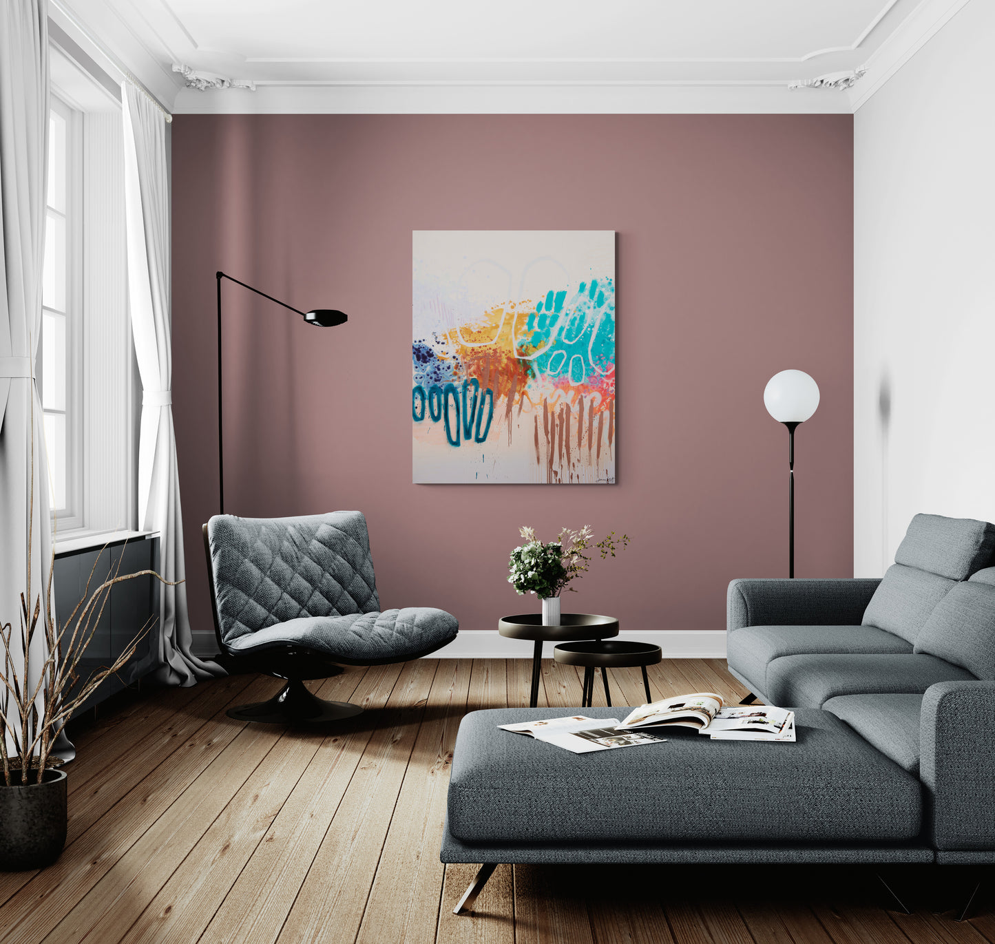 "Tell Me Sweet Things" Stretched Canvas Prints