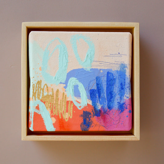 Hands Through The Sunroof | 7x7 Inches