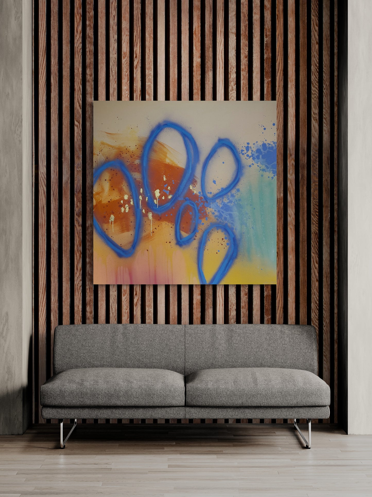 Worship The Golden Goddess | 48x48 Inches