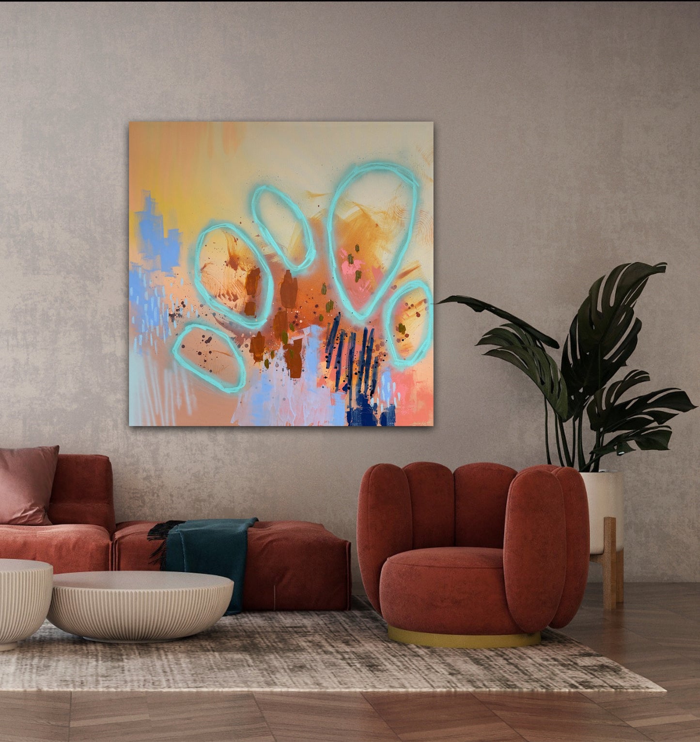 You Have A Story To Tell | 48x48 Inches