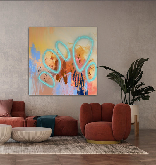 You Have A Story To Tell | 48x48 Inches