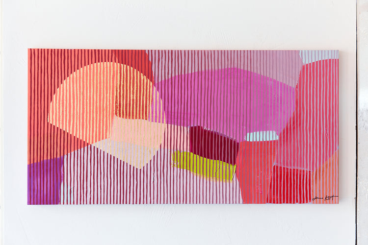 Sunset In The Hills | 24x48 Inches