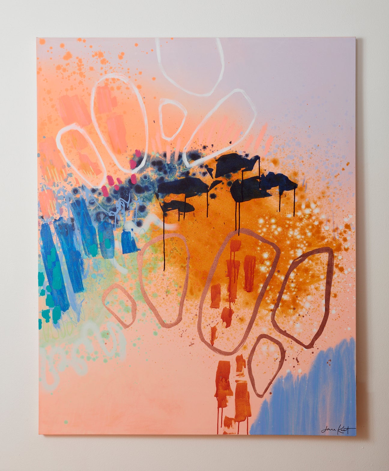 Neon Dawn | 48x60 Inches