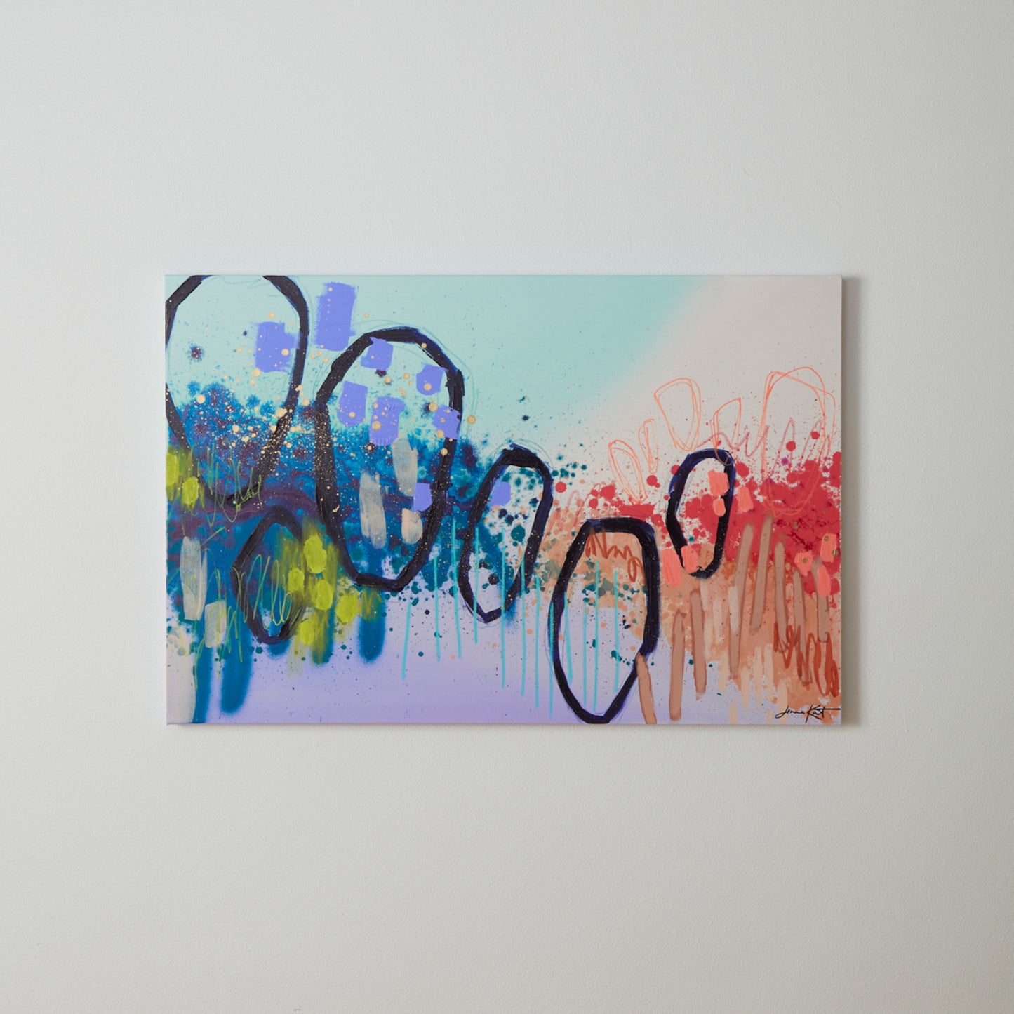 Stretch On Tip-Toes | 36x24 Inches