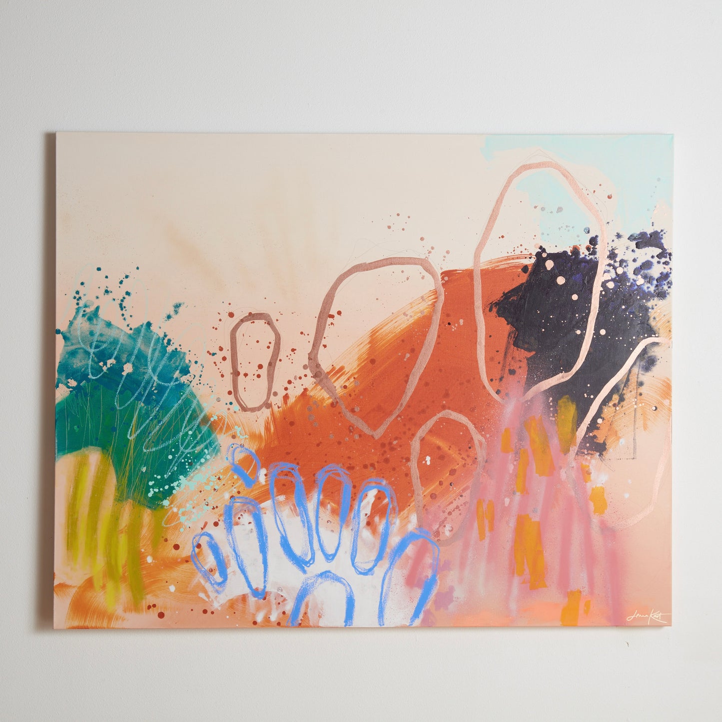 Beige Antidote | 60x48 Inches