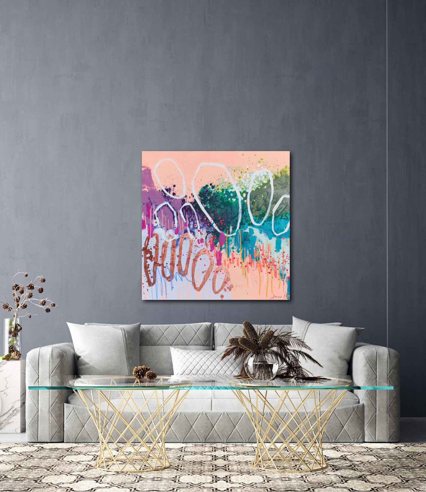 Best Case Scenario  | 36x36 Inches