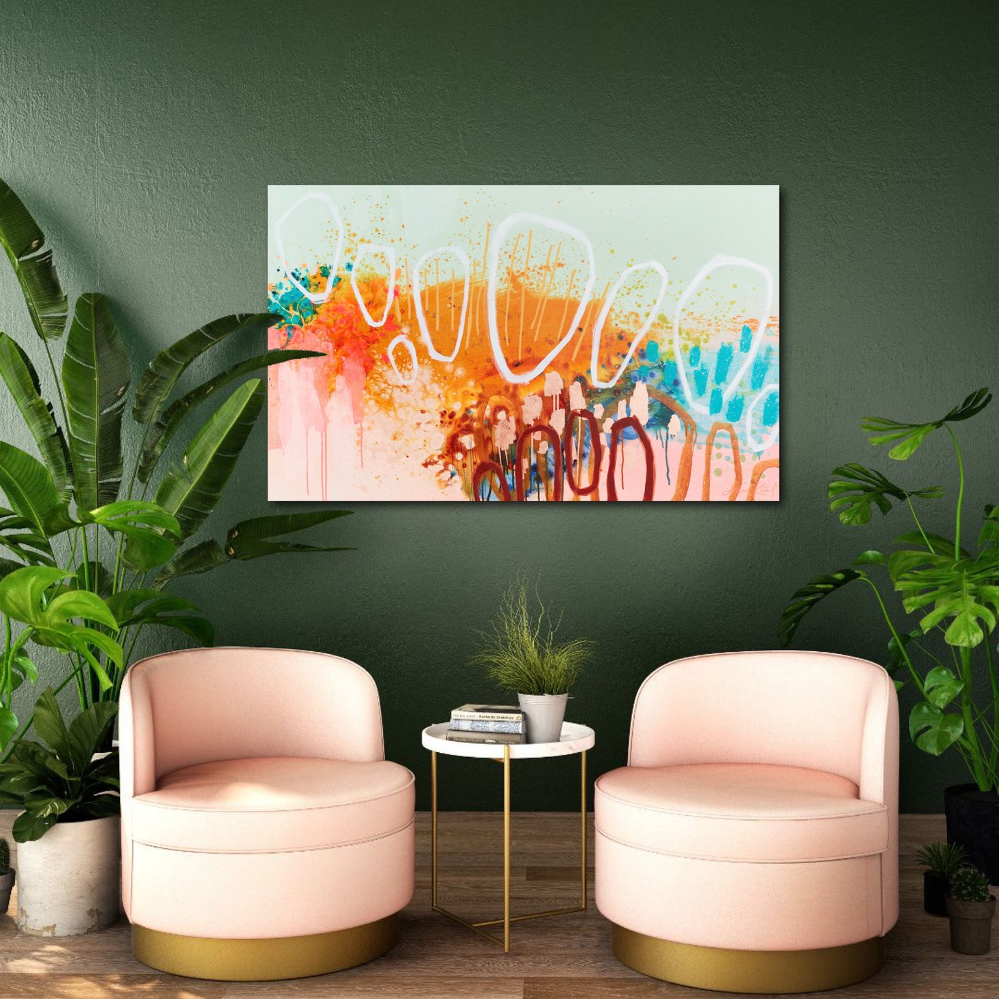 Summer Brain  | 30x48 Inches