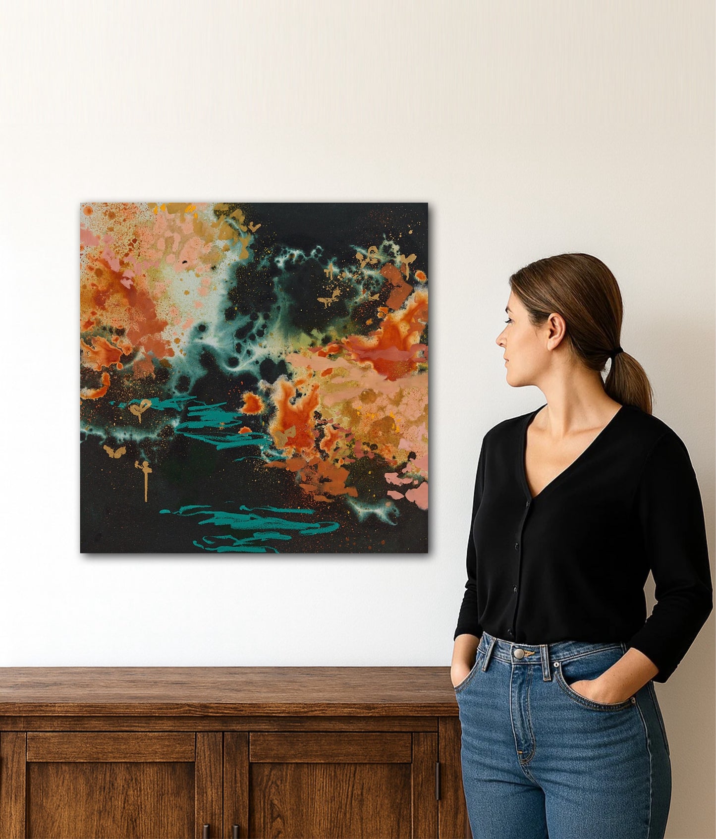 So Below | 24x24 Inches