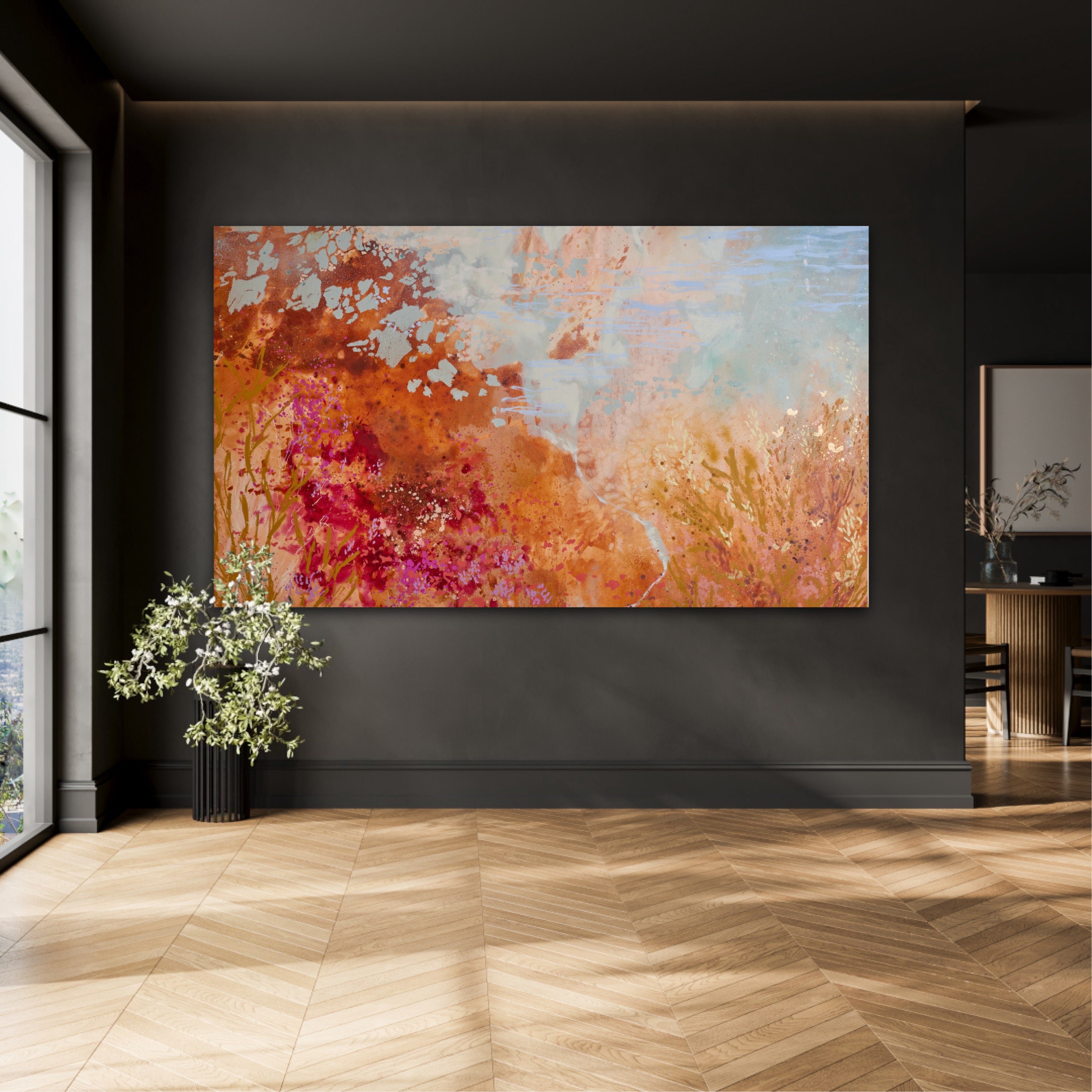 Arctic Meadow | 85x50 Inches – Jenna Kast