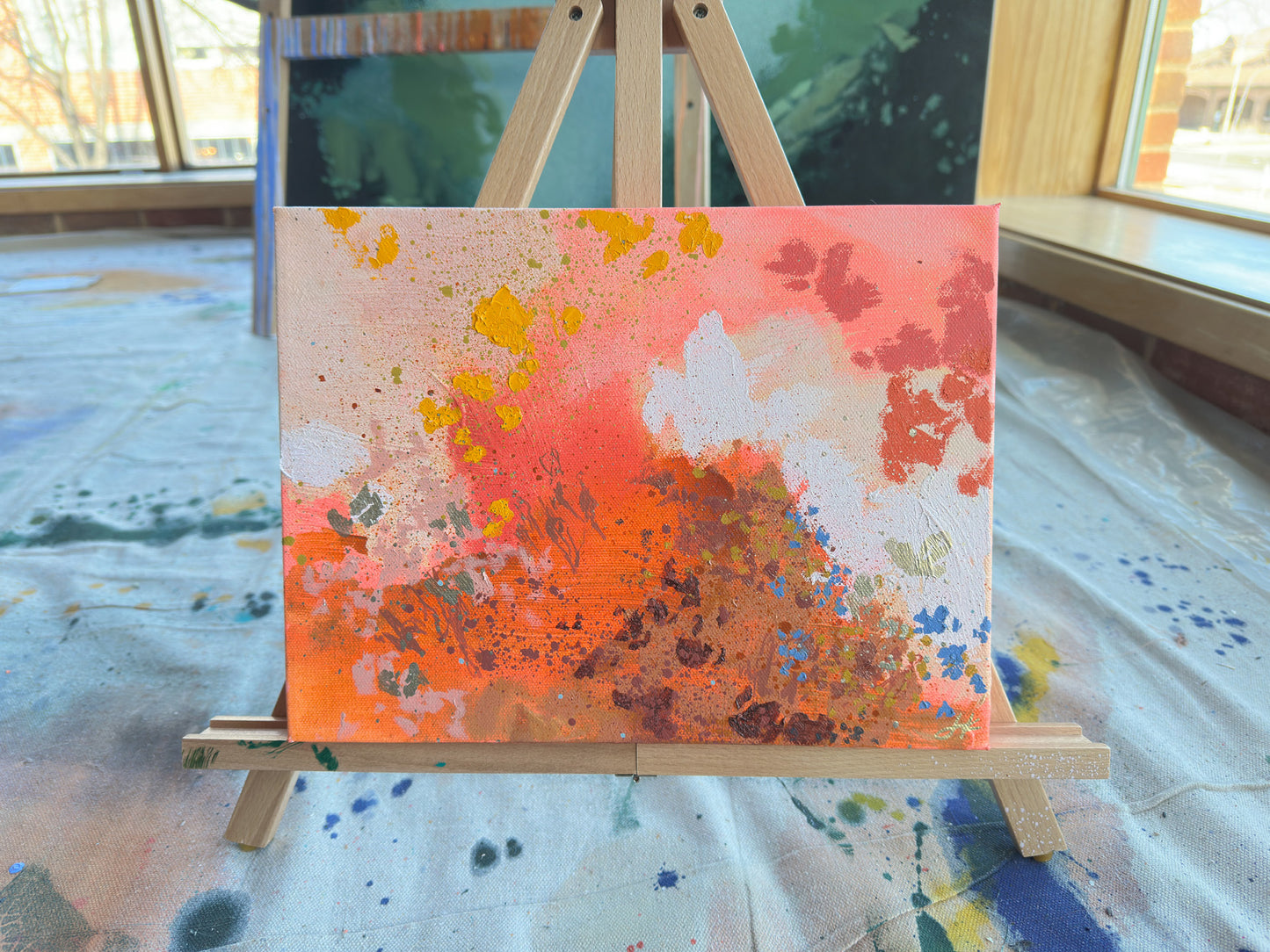 Evening Hydrangeas | 12x9 Inches