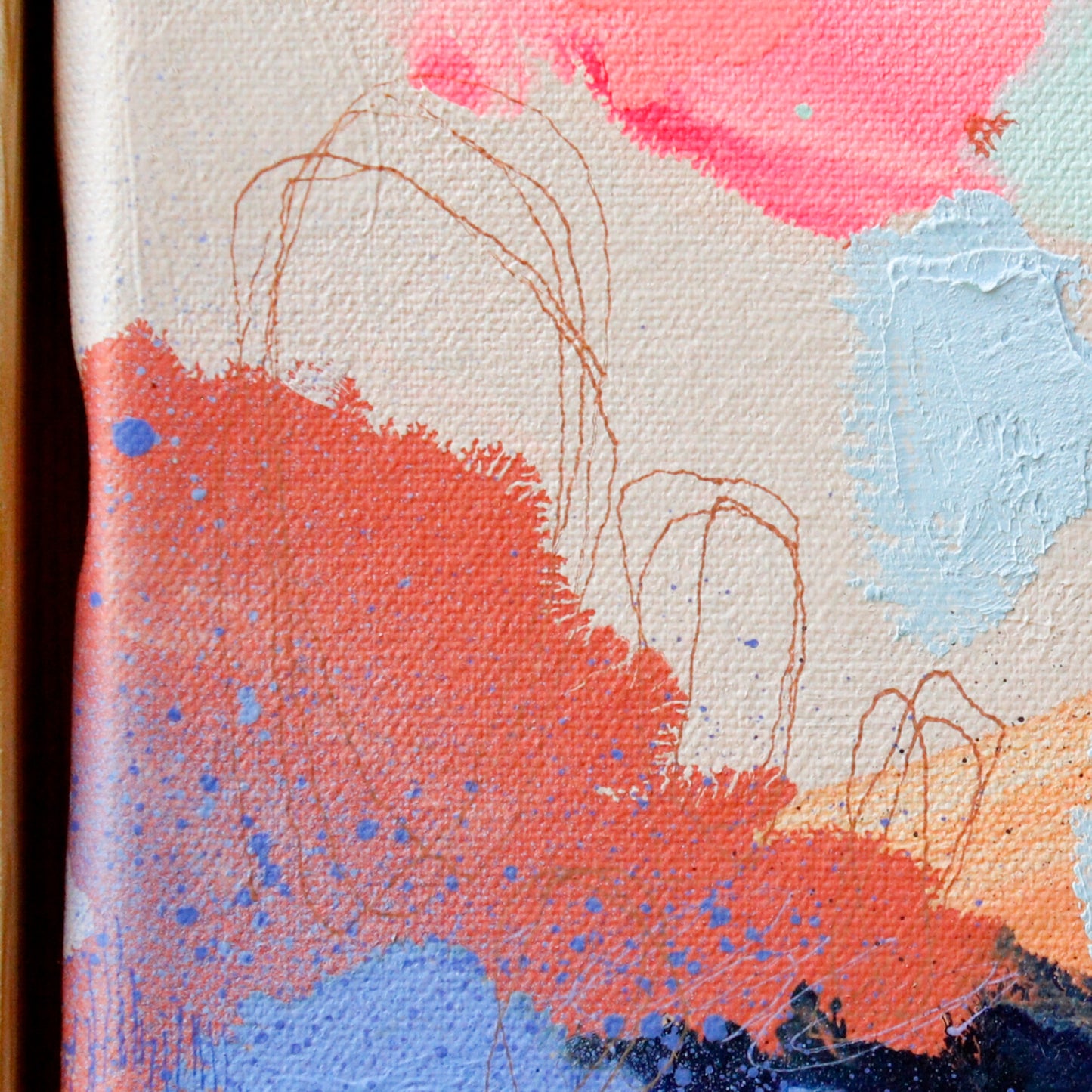 Sweltering Until Sunset | 7x7 Inches