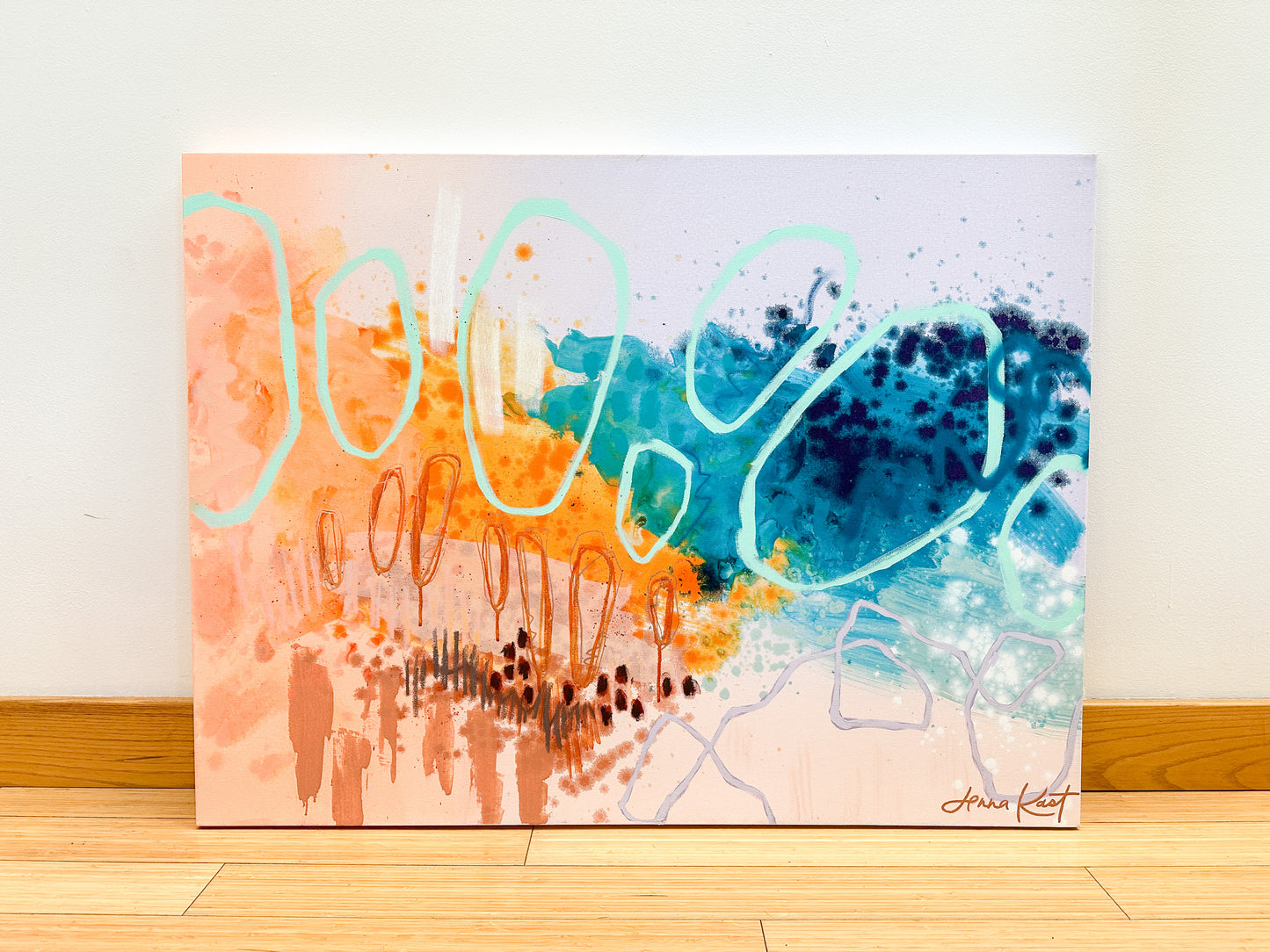 Sit With Me On The Sand | 30x40 Inches