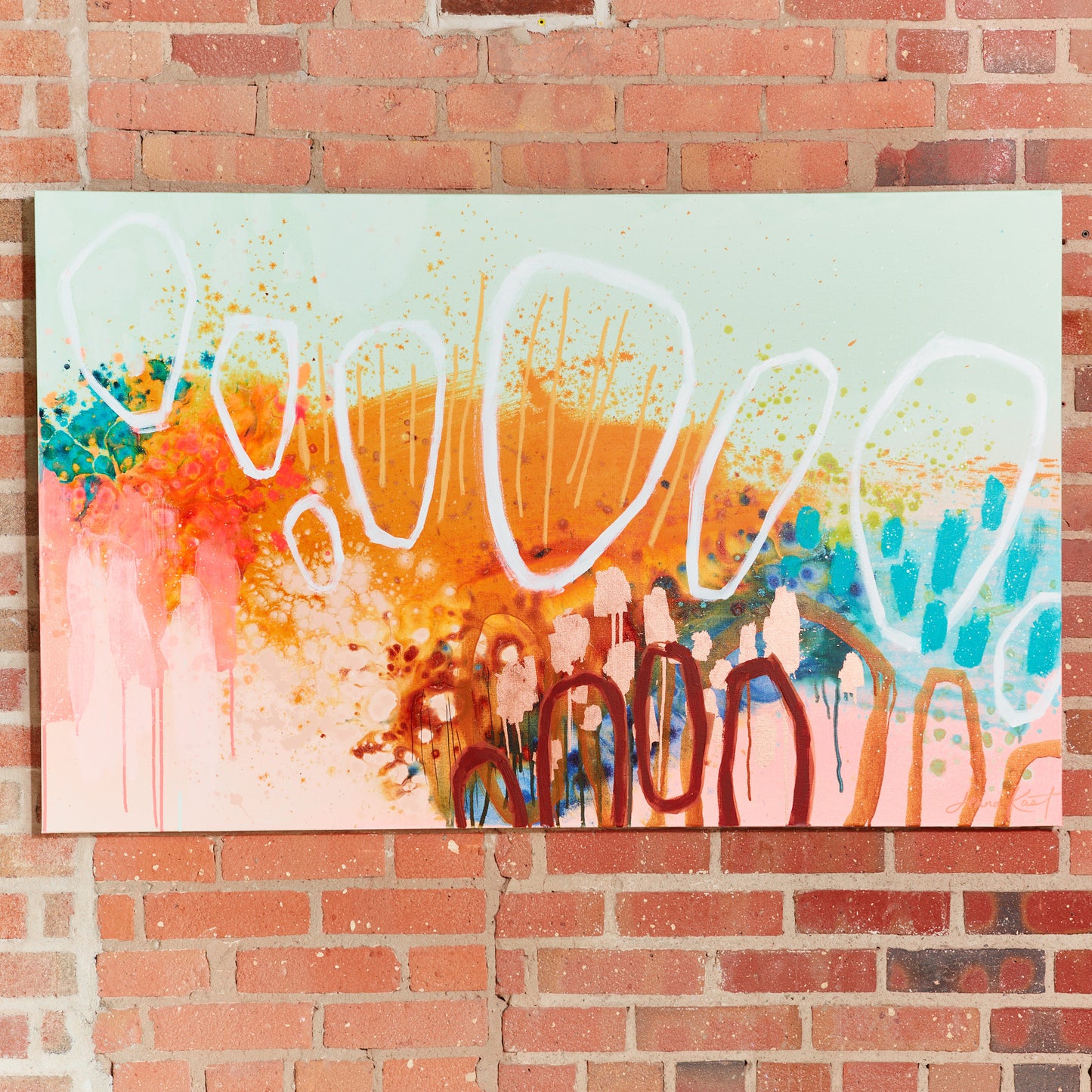 Summer Brain  | 30x48 Inches