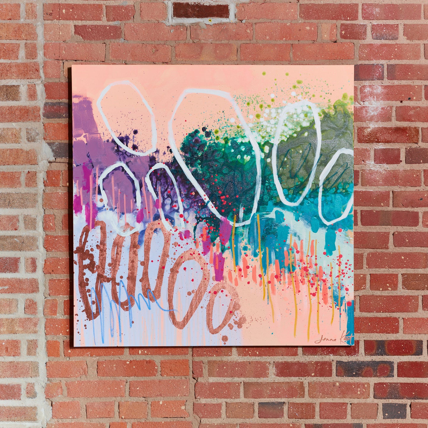 Best Case Scenario  | 36x36 Inches