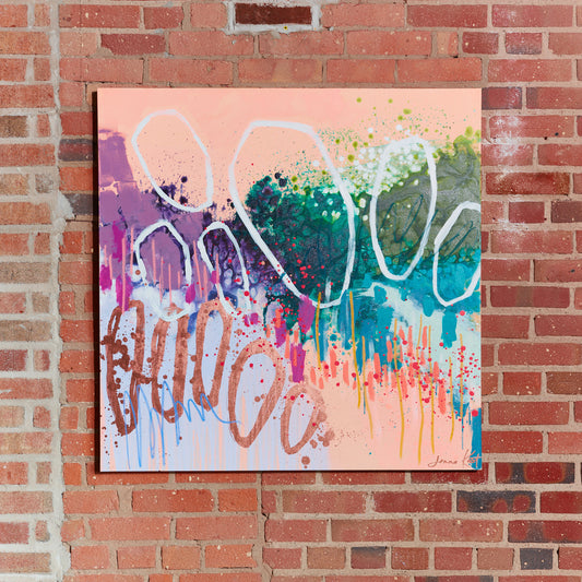 Best Case Scenario  | 36x36 Inches