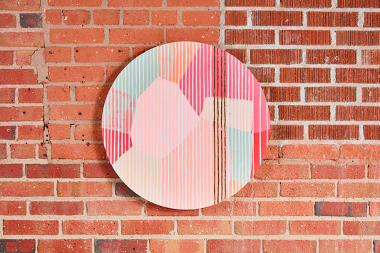 In No Rush II | 24 Inch Round